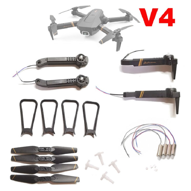 Model Kit Engine - 4D-V4 와이파이 FPV RC 드론, 4DRC
