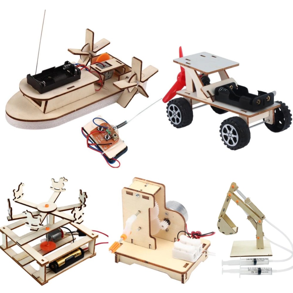 어린이 스템 전기 교육 교육 키트, DIY 보트 모델, - Model Kit Fantasy 리뷰 및 가격