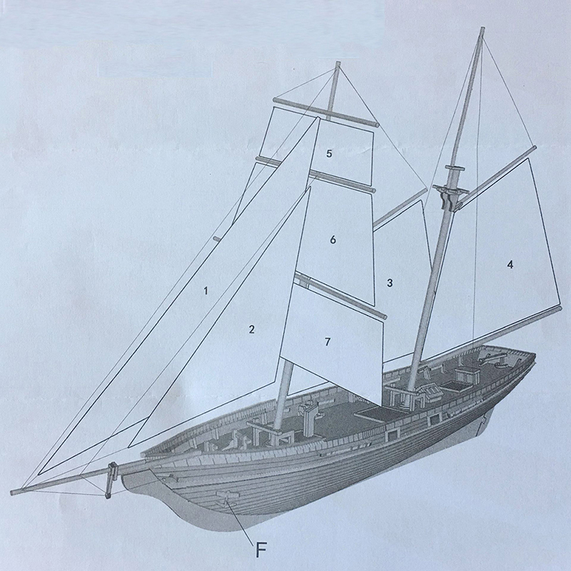 1:70 새로운 포트 나무 항해 보트 모델 DIY 키트 - Model Kit Yacht 리뷰 및 가격