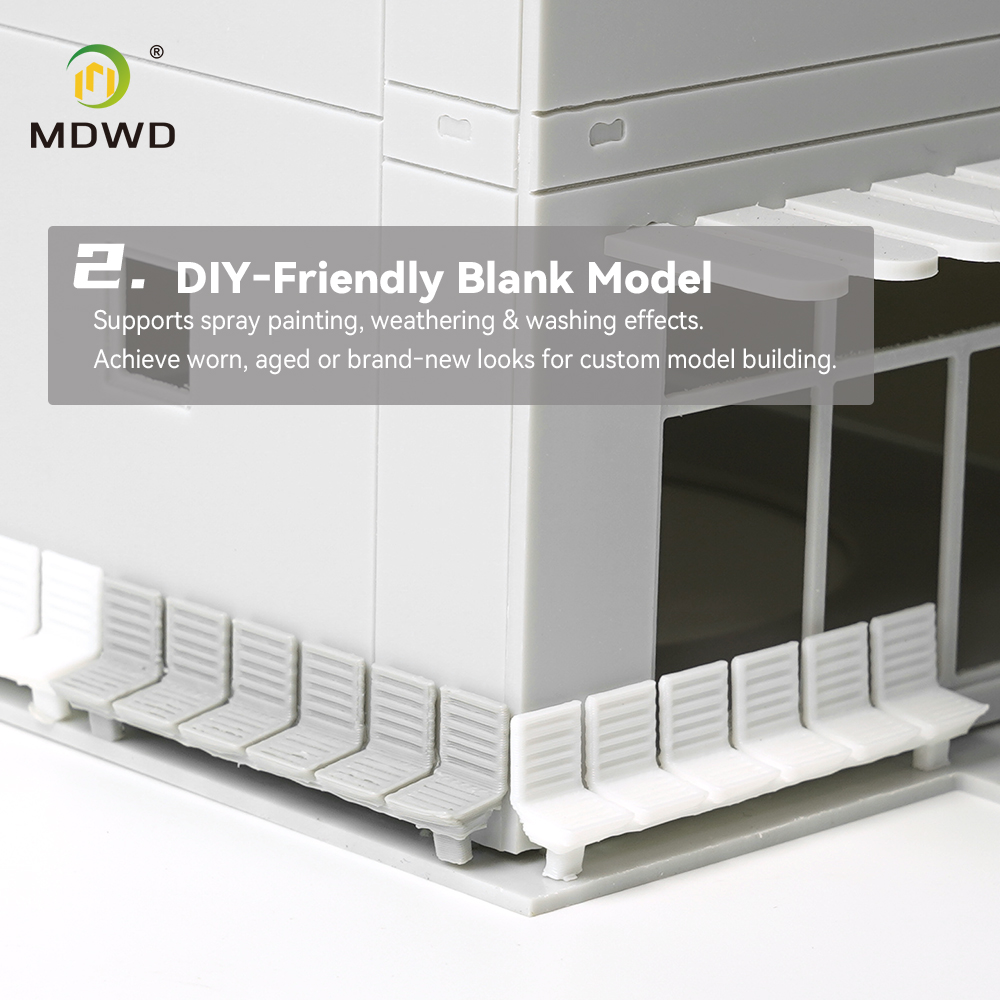 10개입 HO 스케일 1:87 공공 벤치 모형 - 흰색 - Model Kit Fantasy 리뷰 및 가격