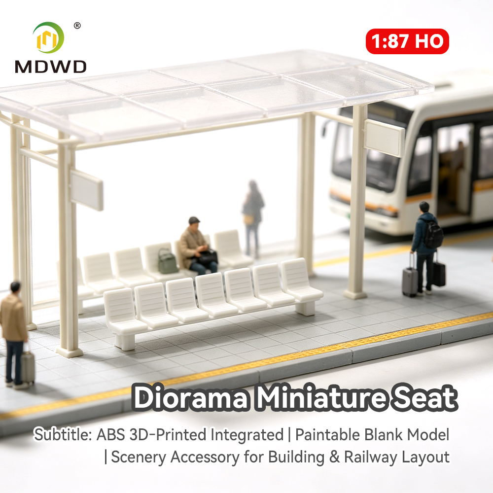 10개입 HO 스케일 1:87 공공 벤치 모형 - 흰색 - Model Kit Fantasy 리뷰 및 가격