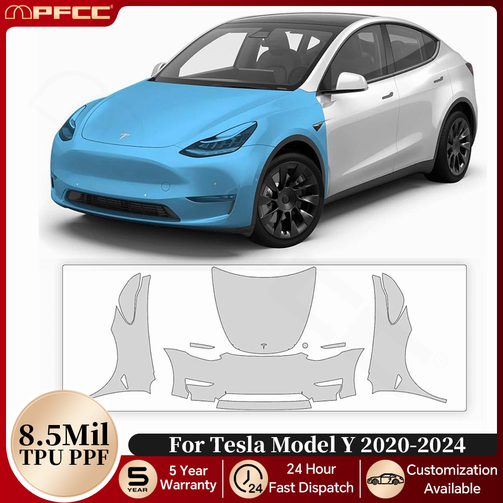 테슬라 모델 Y 2020-2024용 프리컷 PPF 9M - Paint Model Kit 리뷰 및 가격